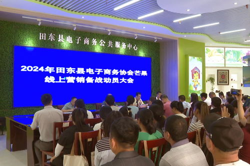 搭乘電商快車，田東芒果香飄萬里